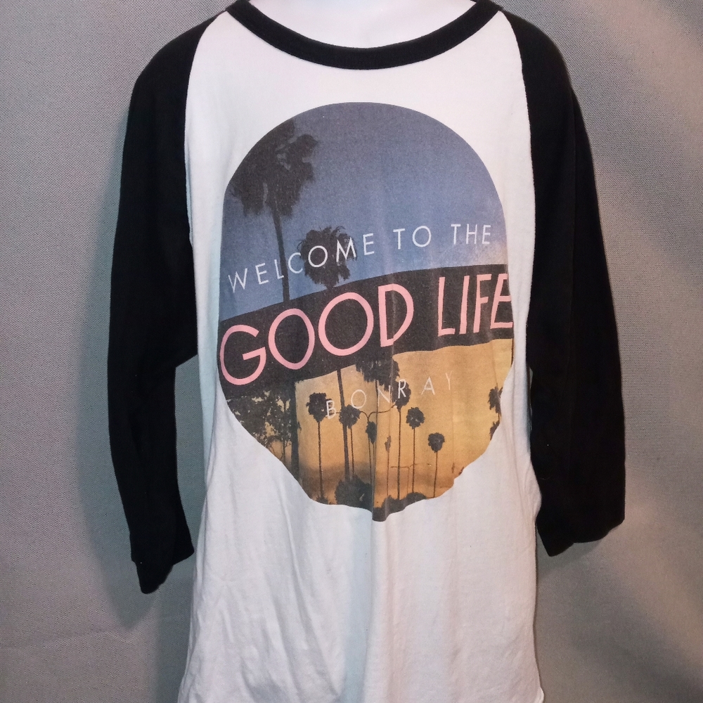 Signed Bonray Band Concert Unisex Raglan Tee